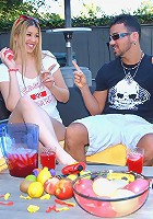 super hot fucking wet tshirt big tits babe nailed hard in these hot wet pool fucking sexy pics