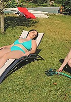 Big titty sexy beauties frolicking