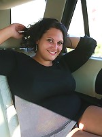 Horny dude satisfies his curiosity for fat chick by hooking up with sexy BBW Chloe Blake