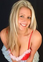 Emily shows off her holiday cheer and gigantic boobs