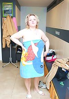 Take a lokk at an all female mature sauna