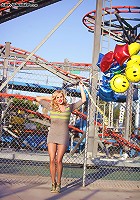 Sock Monkey Kelly monkies around with Rally Monkey and gets all covered in cum.