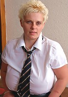 Keira sucking hard on black cock before getting doggy fucked