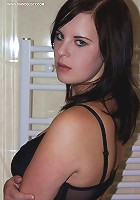 Fresh gorgeous teen with natural hot big hard rock mammaries