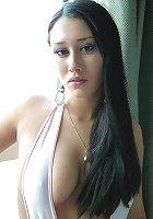 Very sensual naturally busty teen posing for you.