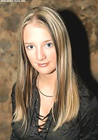 Small gorgeous teen with pimples and perfect shaped big hooters poses outdoors in white panty