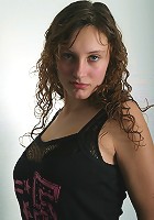 Adorable young beautiful teen with perfect big mountains