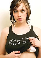 Cute chubby teen big natural tits