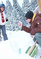 Teenie with huge tits gets fucked