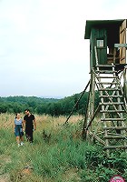 Busty teenie gets fucked outdoor