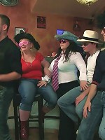 Thick dick fucks fat party slut hard