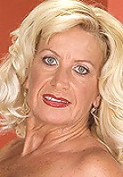 Blonde granny with huge pair of tits