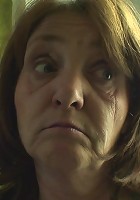 Granny showers and he needs her body