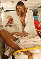 Francesca naughty nurse sucking big cock